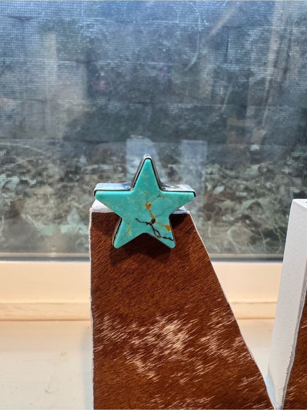Turquoise Star Ring